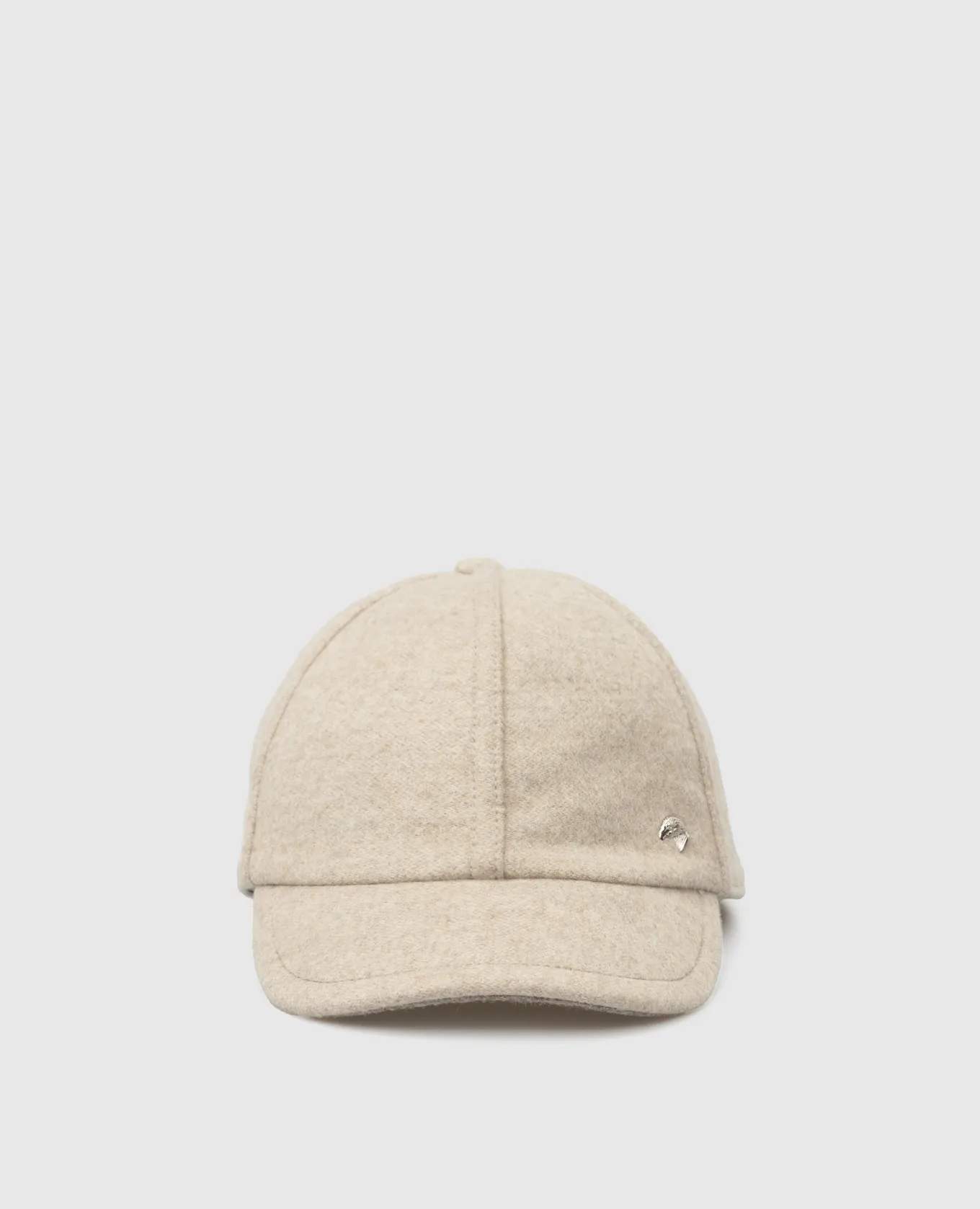Stefano Ricci Children's light beige cashmere cap