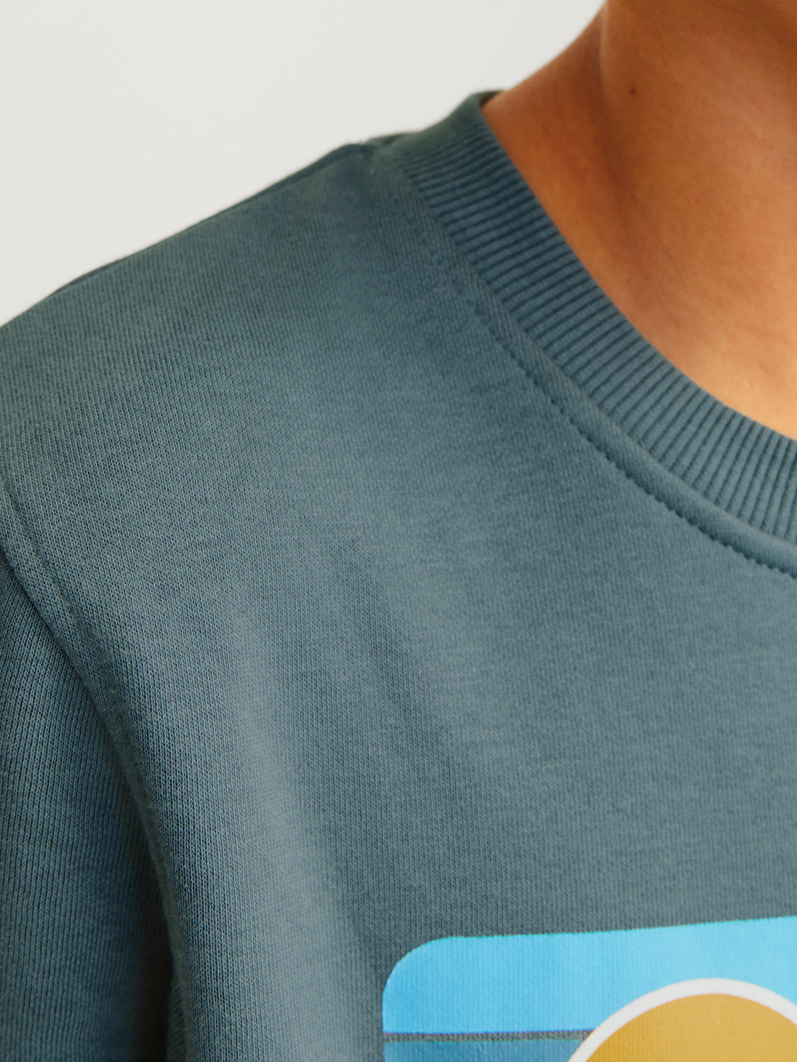 Sudadera Estampado | Azul intermedio | Jack & Jones®