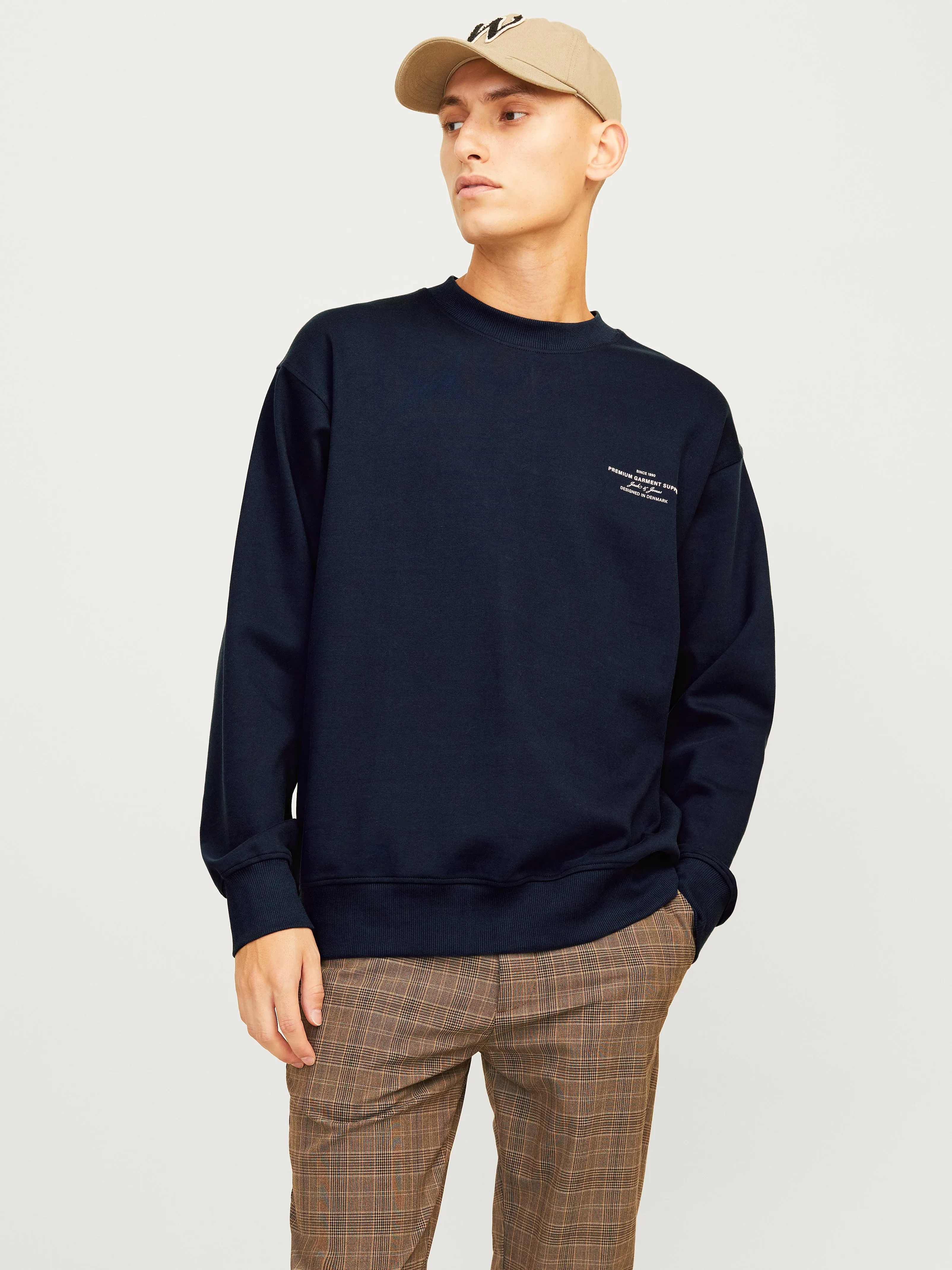 Sudadera Estampado | Azul oscuro | Jack & Jones®