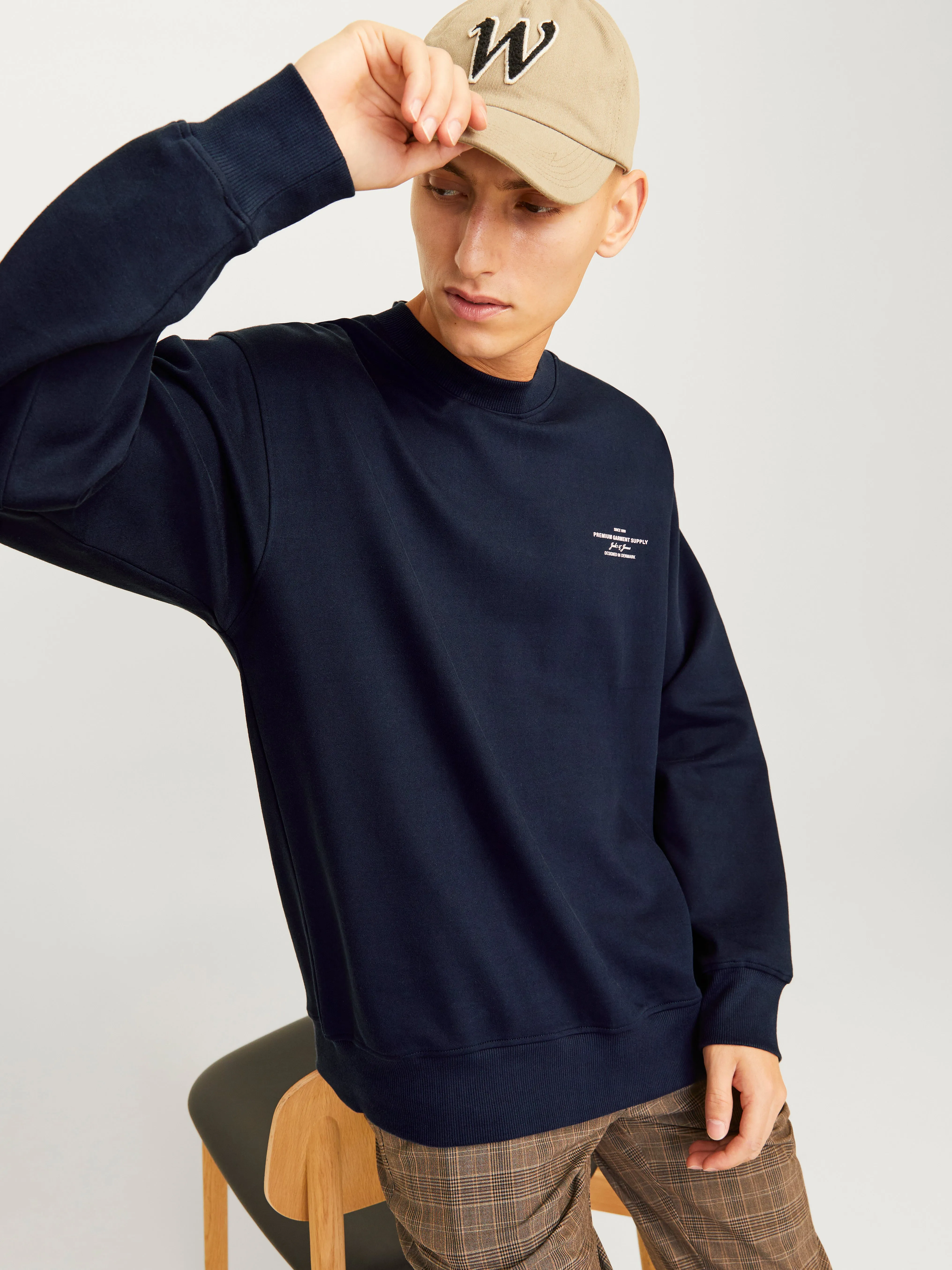 Sudadera Estampado | Azul oscuro | Jack & Jones®