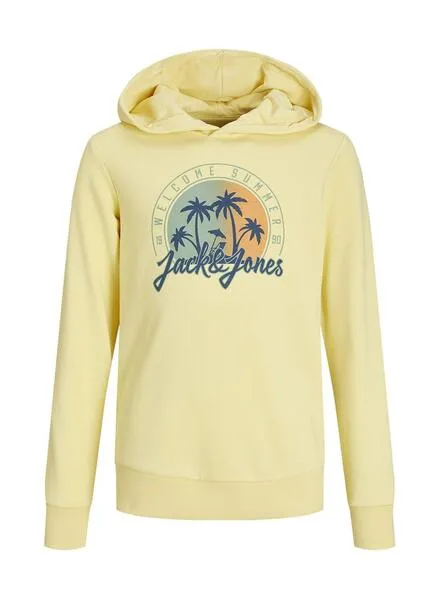 Sudadera Jack And Jones Summer Amarillo Para Niño