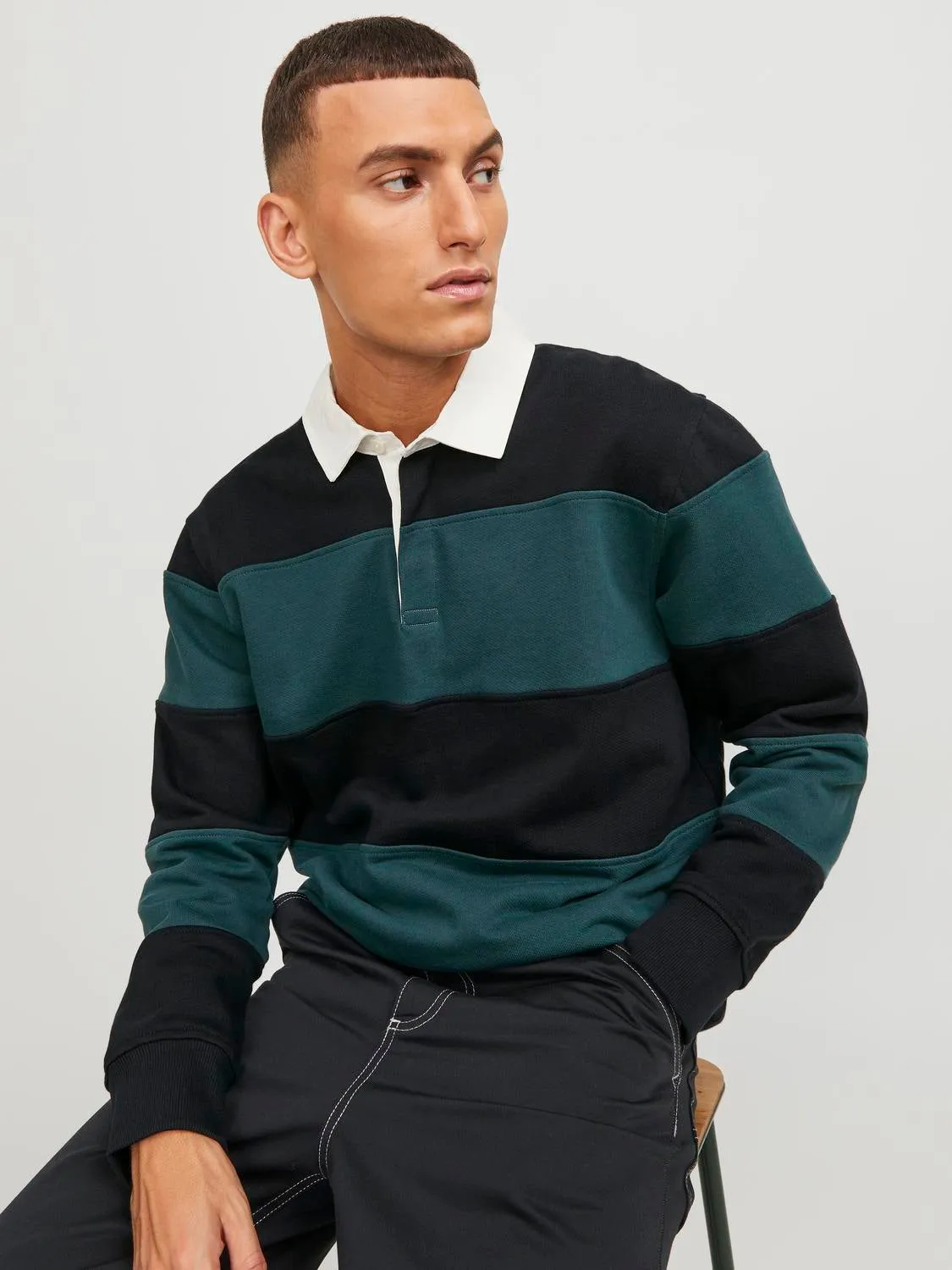 Sudadera Liso | Negro | Jack & Jones®