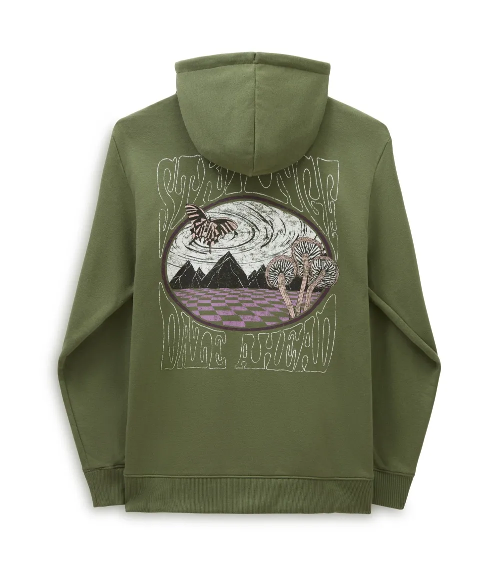 SUDADERA VANS DAZED STRANGE BFFOLIVINE