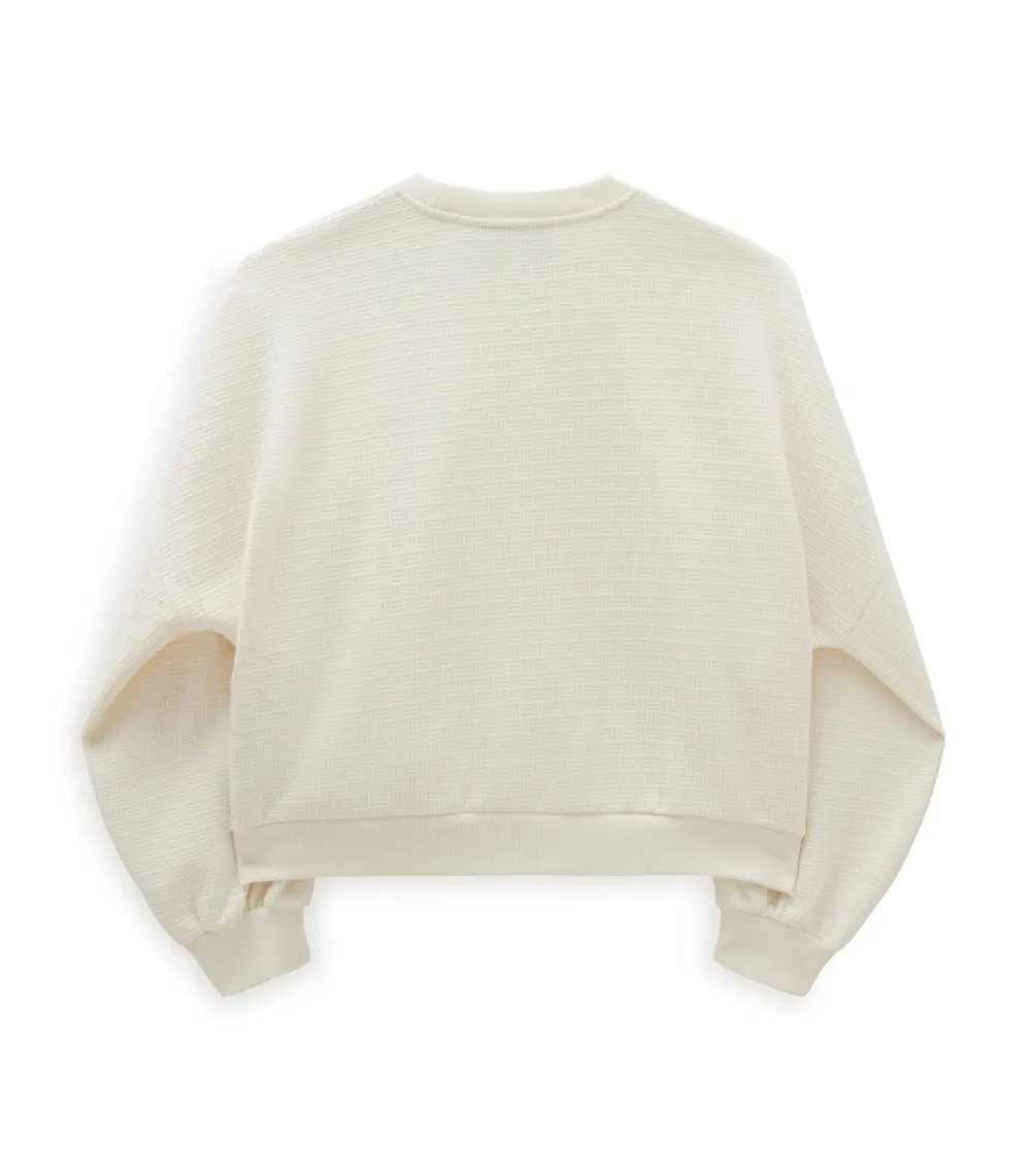 SUDADERA VANS SABINE LOOSE CREWMARSHMALLOW