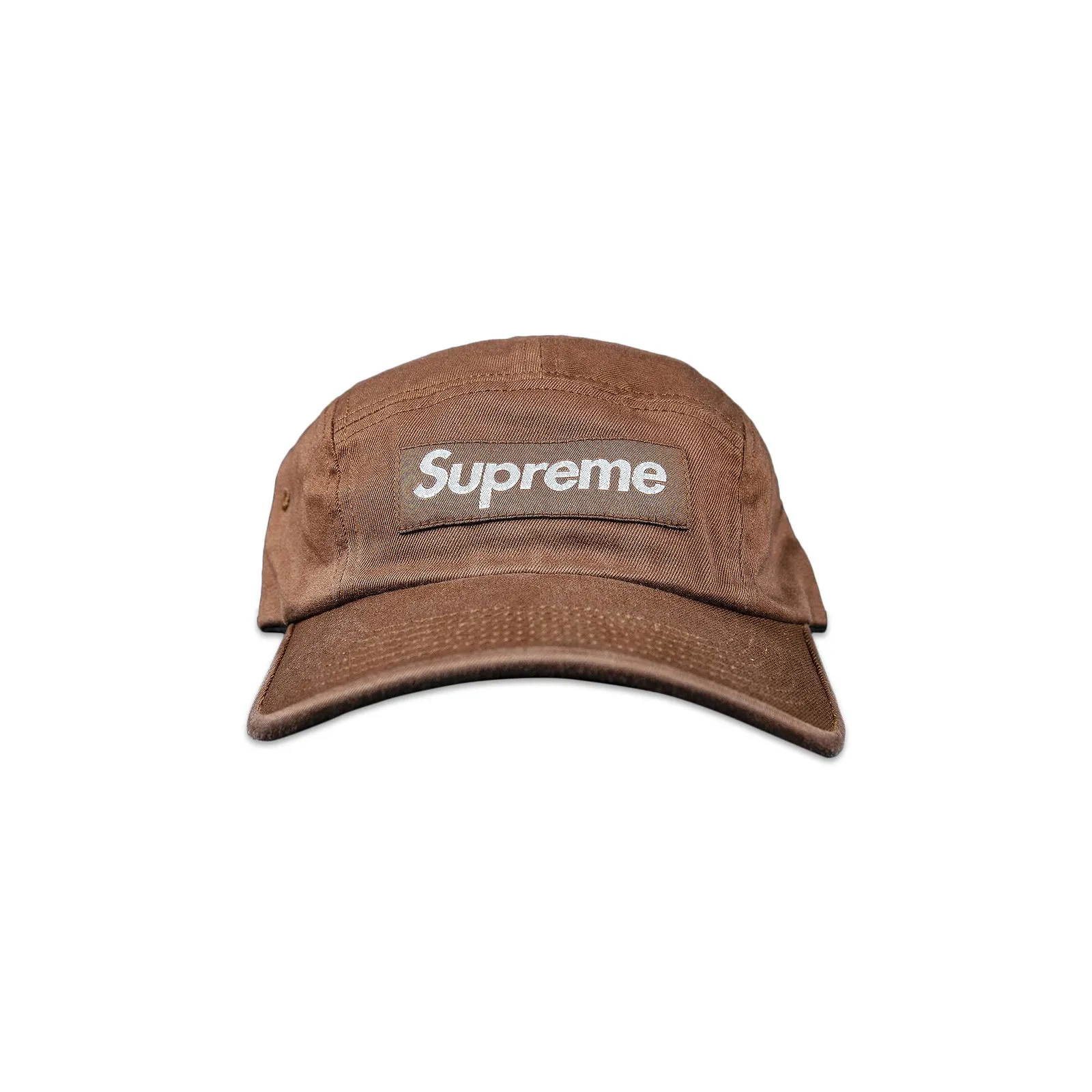 Supreme Washed Chino Twill Camp Cap