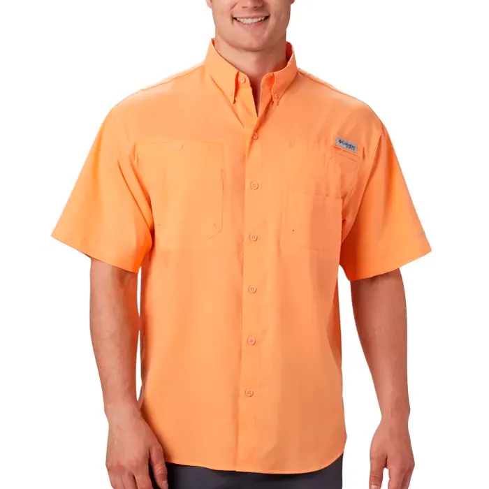 Tamiami II – Camisa M/C Columbia – Orange Reef