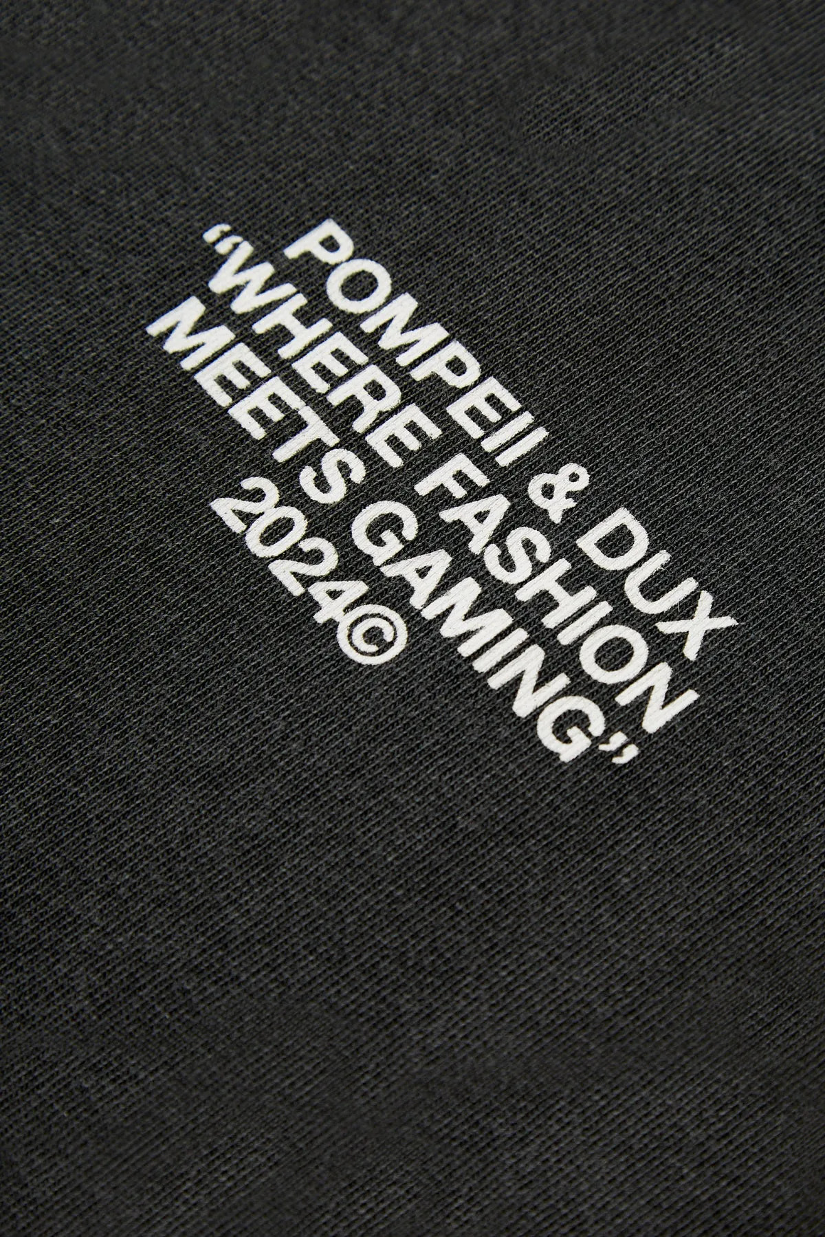 TEAM DUX WASHED GREY TEE