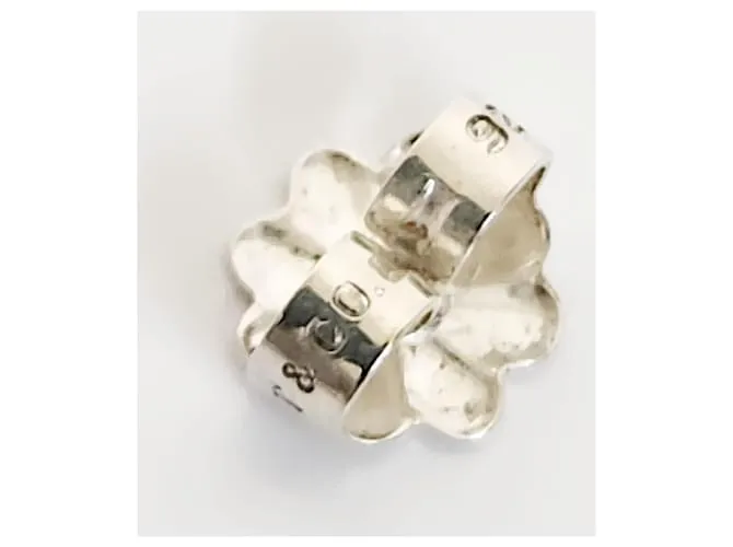 Tiffany & Co Pendientes de bola de hardware TIFFANY de Tiffany Plata 