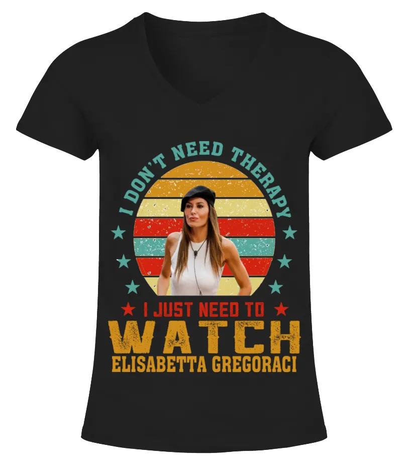 TO WATCH ELISABETTA GREGORACI Camiseta cuello pico Mujer