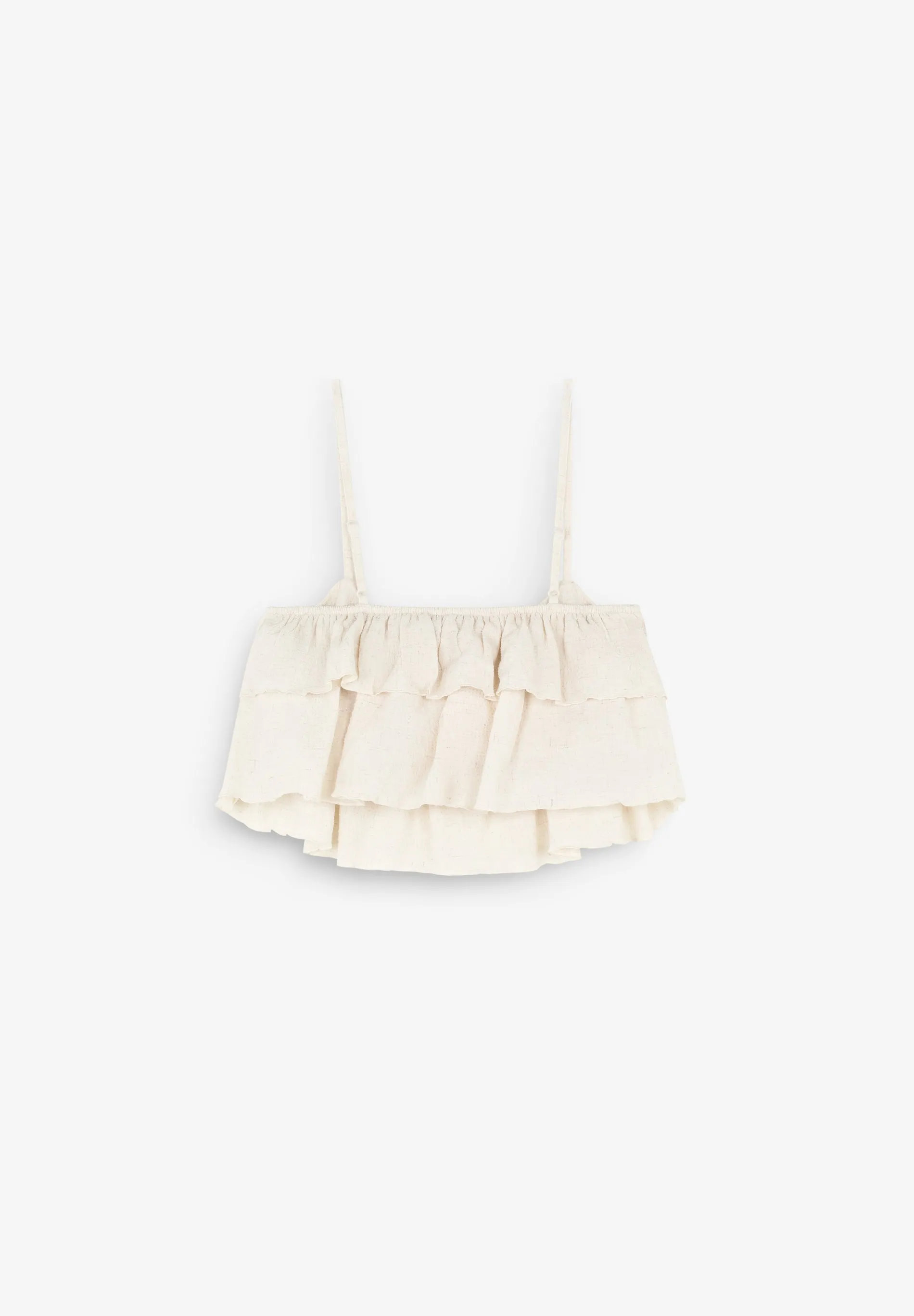 TOP CROPPED VOLANTES