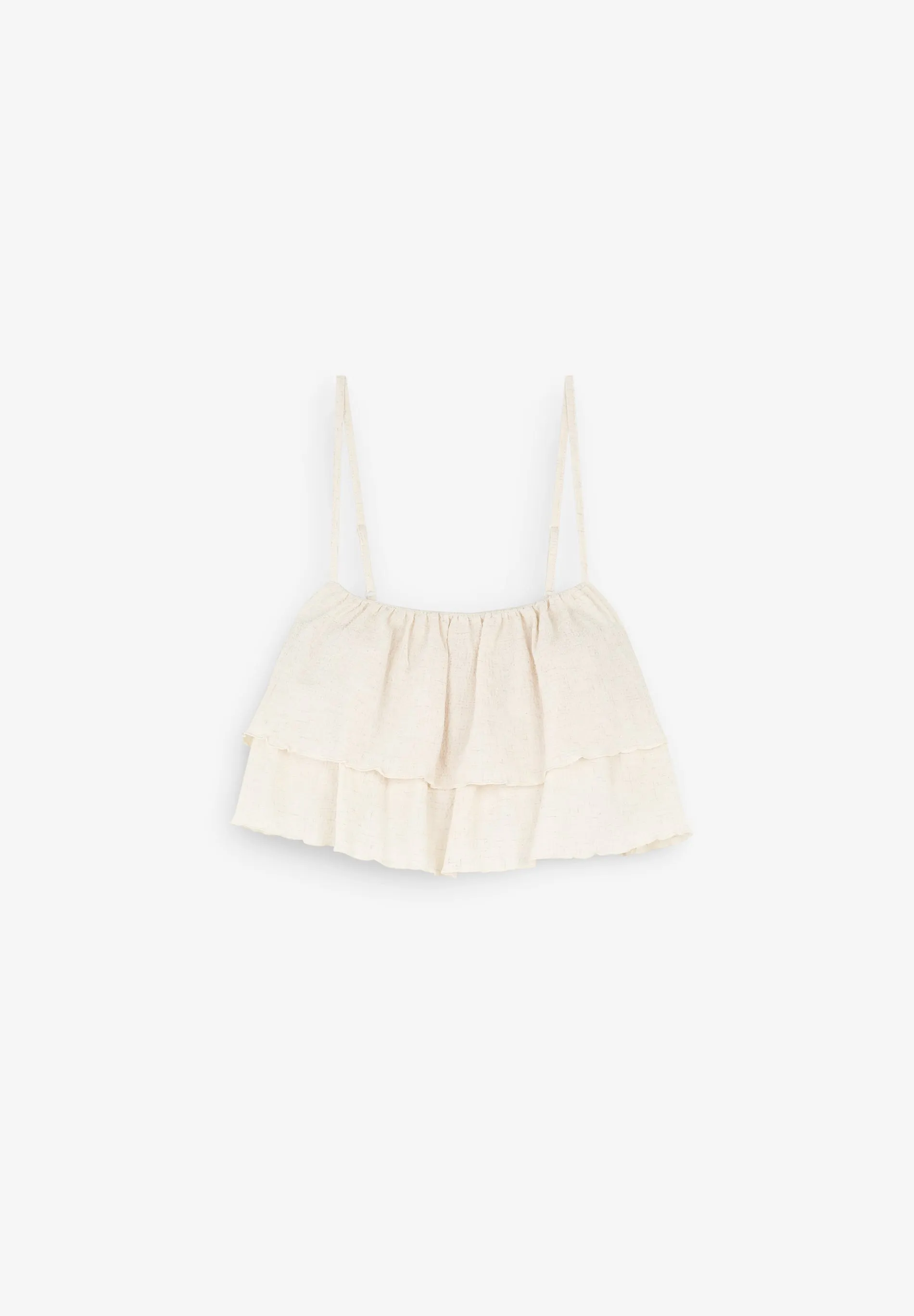 TOP CROPPED VOLANTES