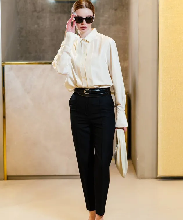 Toteme Beige silk shirt