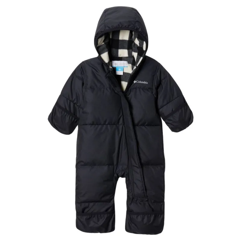 Traje de bebé Columbia Snuggly Bunny (negro)