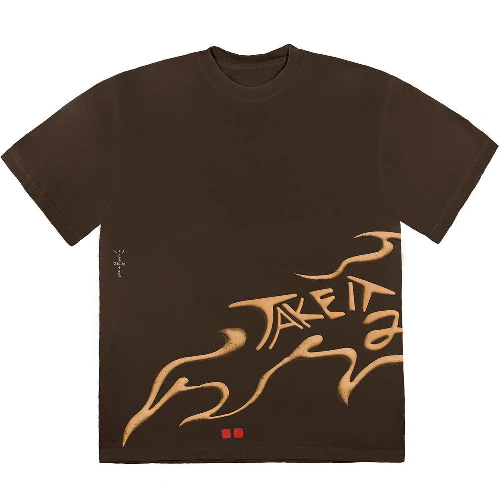 TRAVIS SCOTT CACTUS JACK 2 THE MAX TSHIRT BROWN