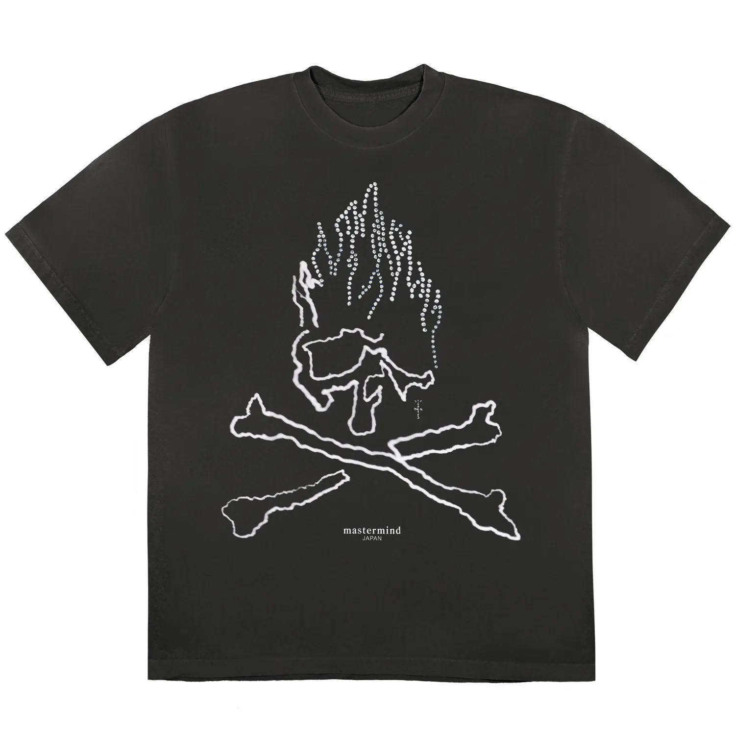 TRAVIS SCOTT CACTUS JACK FOR MASTERMIND SKULL TSHIRT BLACK