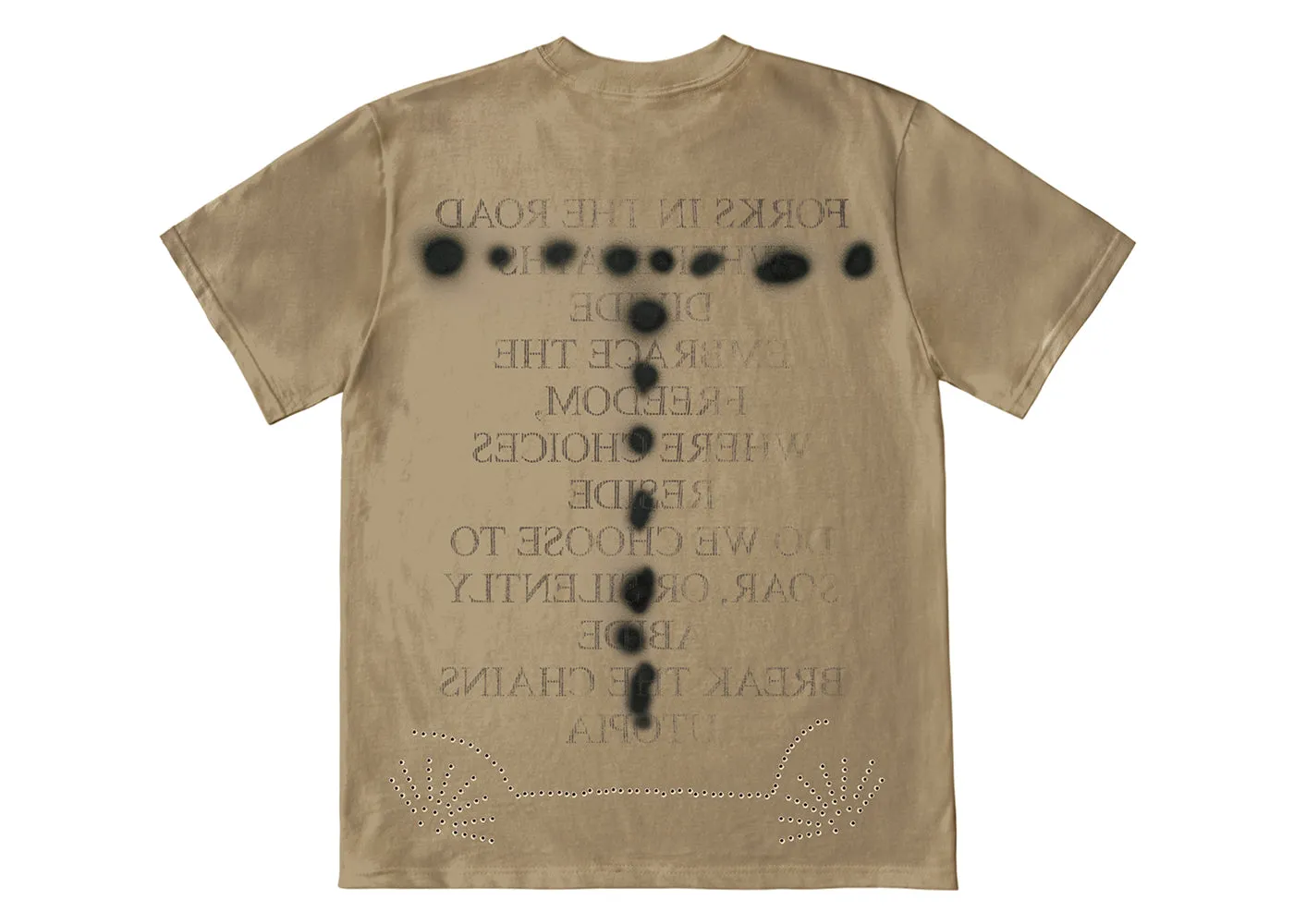 Travis Scott Cactus Jack Sprayed Shirt Multicolor