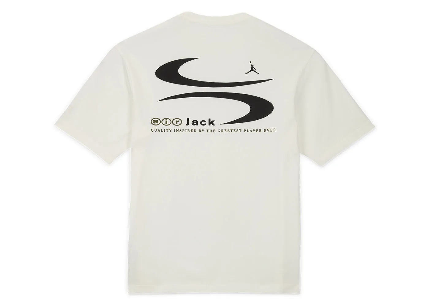 Travis Scott Cactus Jack x Jordan MJ TS Logo Tee Sail