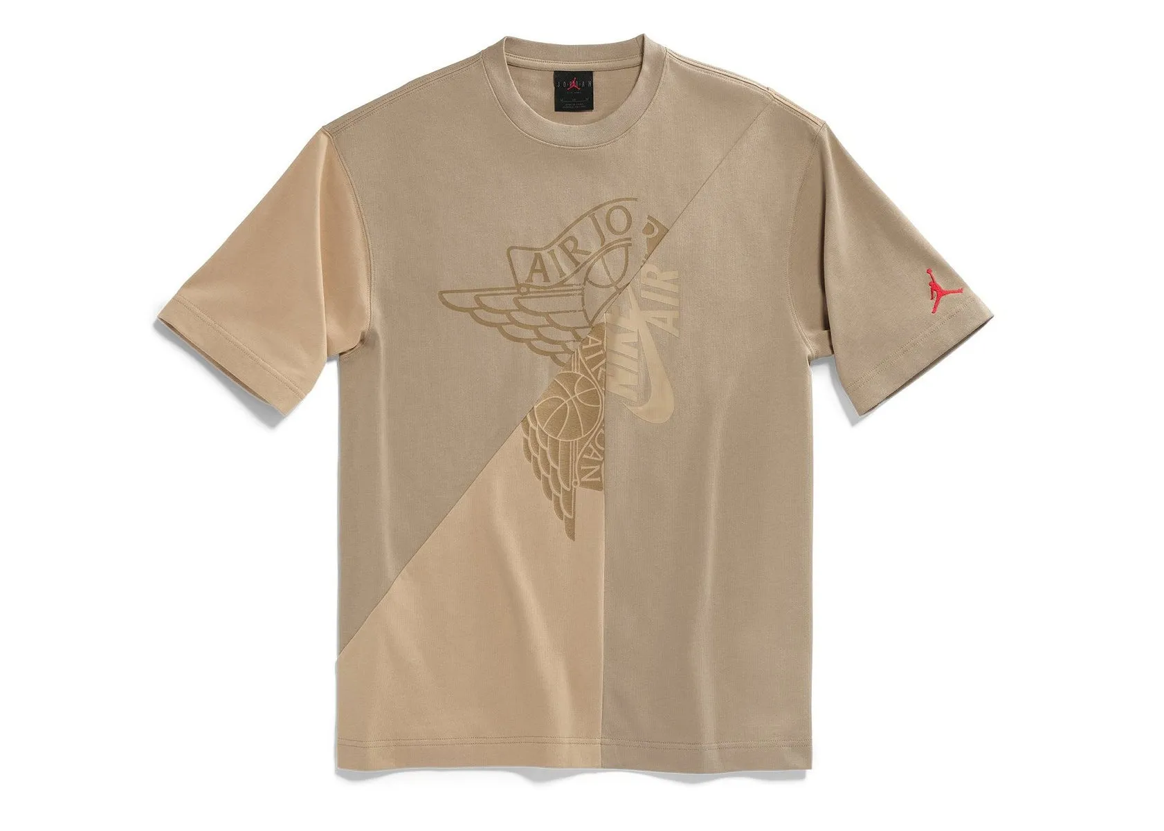 TRAVIS SCOTT CACTUS JACK X JORDAN TSHIRT KHAKI/DESERT