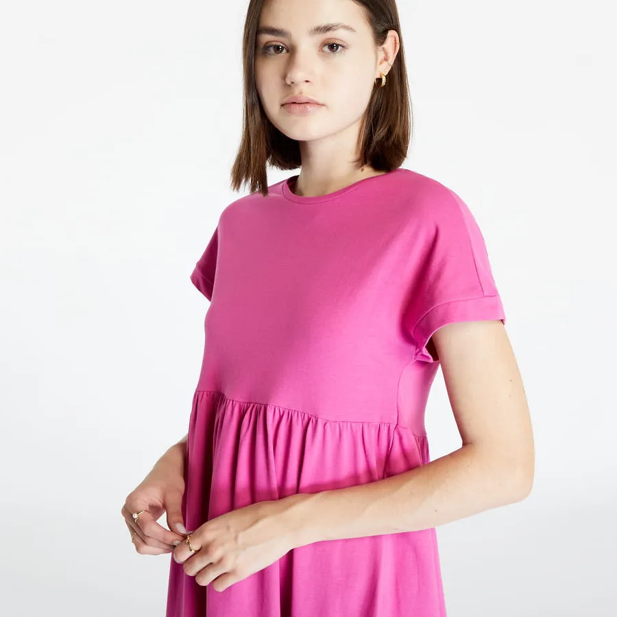 Urban Classics Ladies Organic Empire Valance Tee Dress