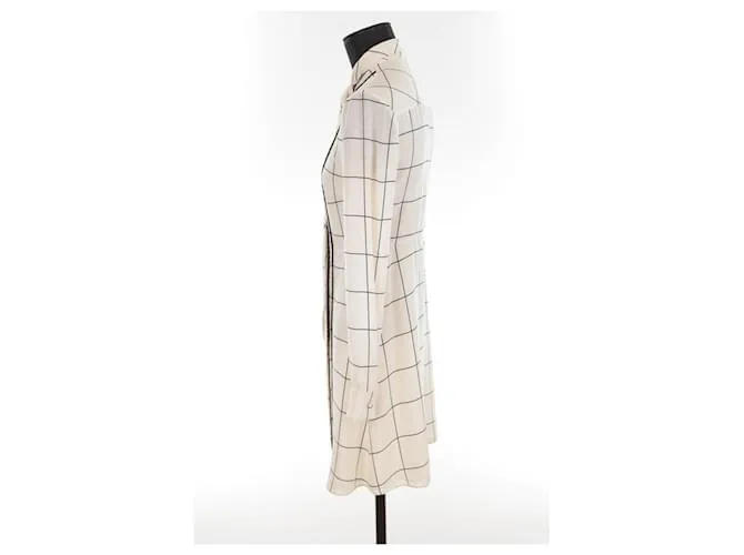 Valentino Vestido de seda Beige 