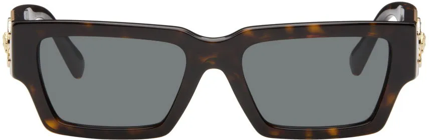 Versace Brown Medusa Sunglasses
