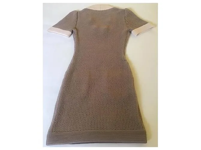 Vestido Fendi Beige 