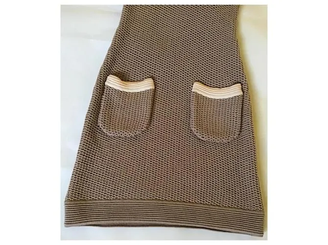 Vestido Fendi Beige 