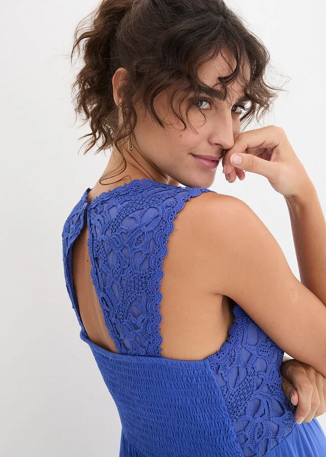 Vestido premamá Azul