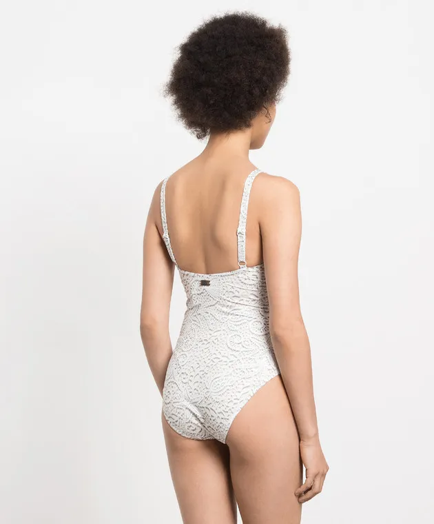 Vilebrequin Leonita beige print swimsuit