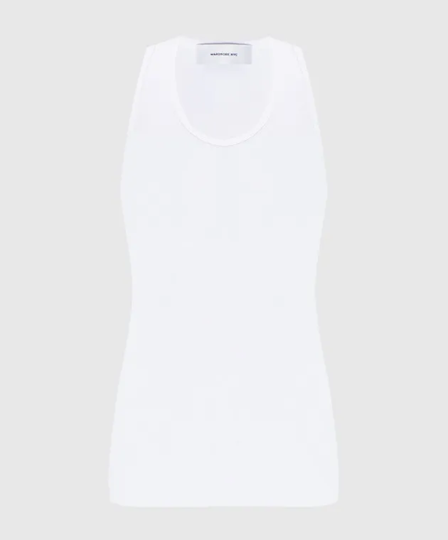 WARDROBE.NYC White top with a scar