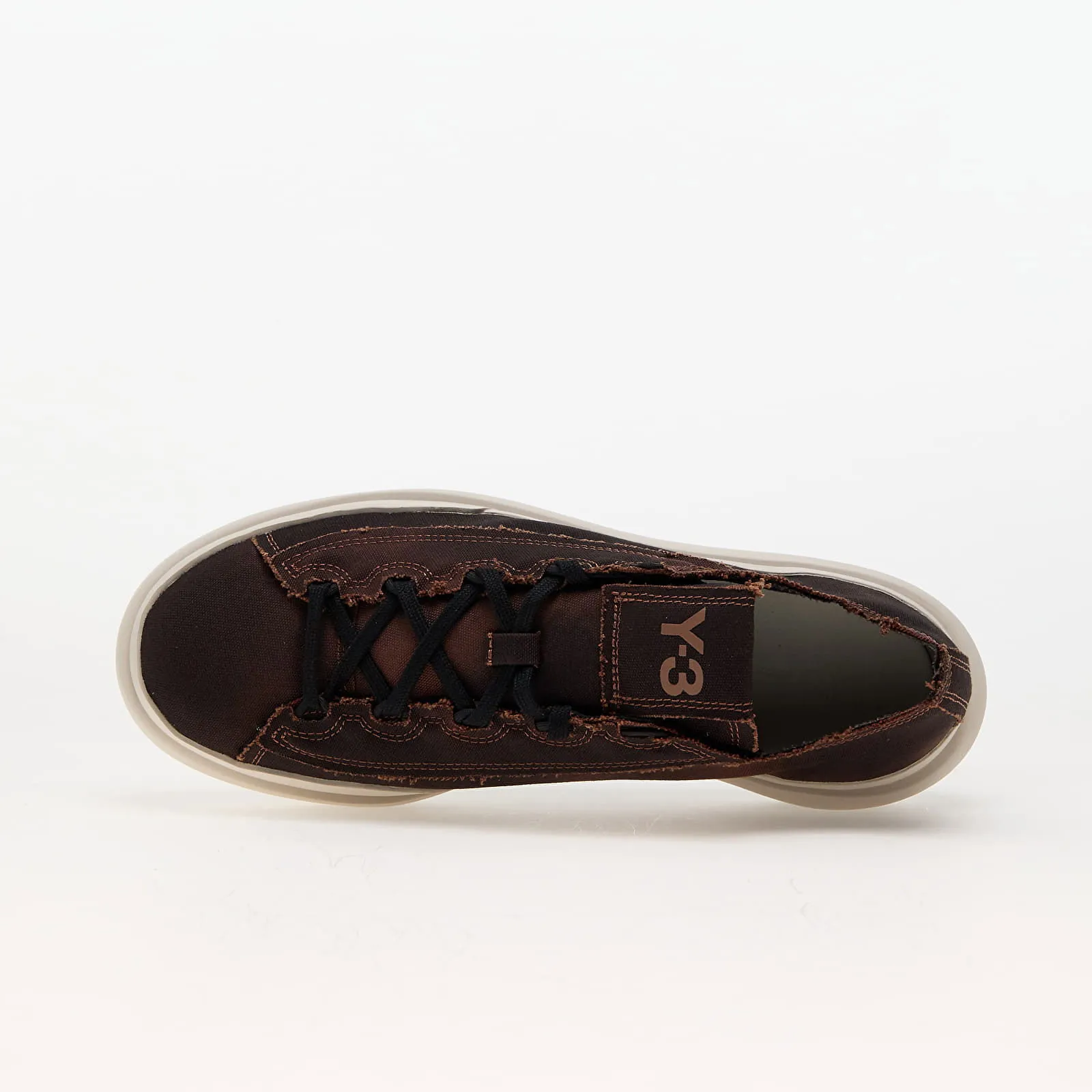 Y3 NIZZA LOW BLACK/ CLEAR BROWN/ PRELOVED BROWN