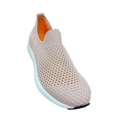 Zapatilla deportiva mujer rejilla Doctor Cutillas en nudé
