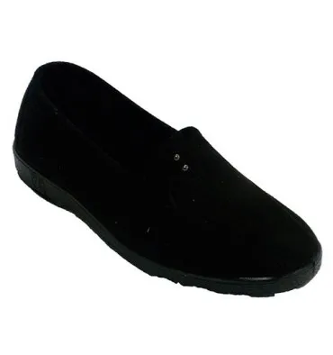 Zapatilla licra mujer adornos dorados Doctor Cutillas en negro