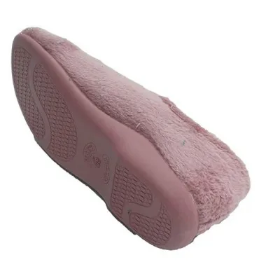 Zapatilla mujer cerrada tipo bota abertura empeine Alberola en morado