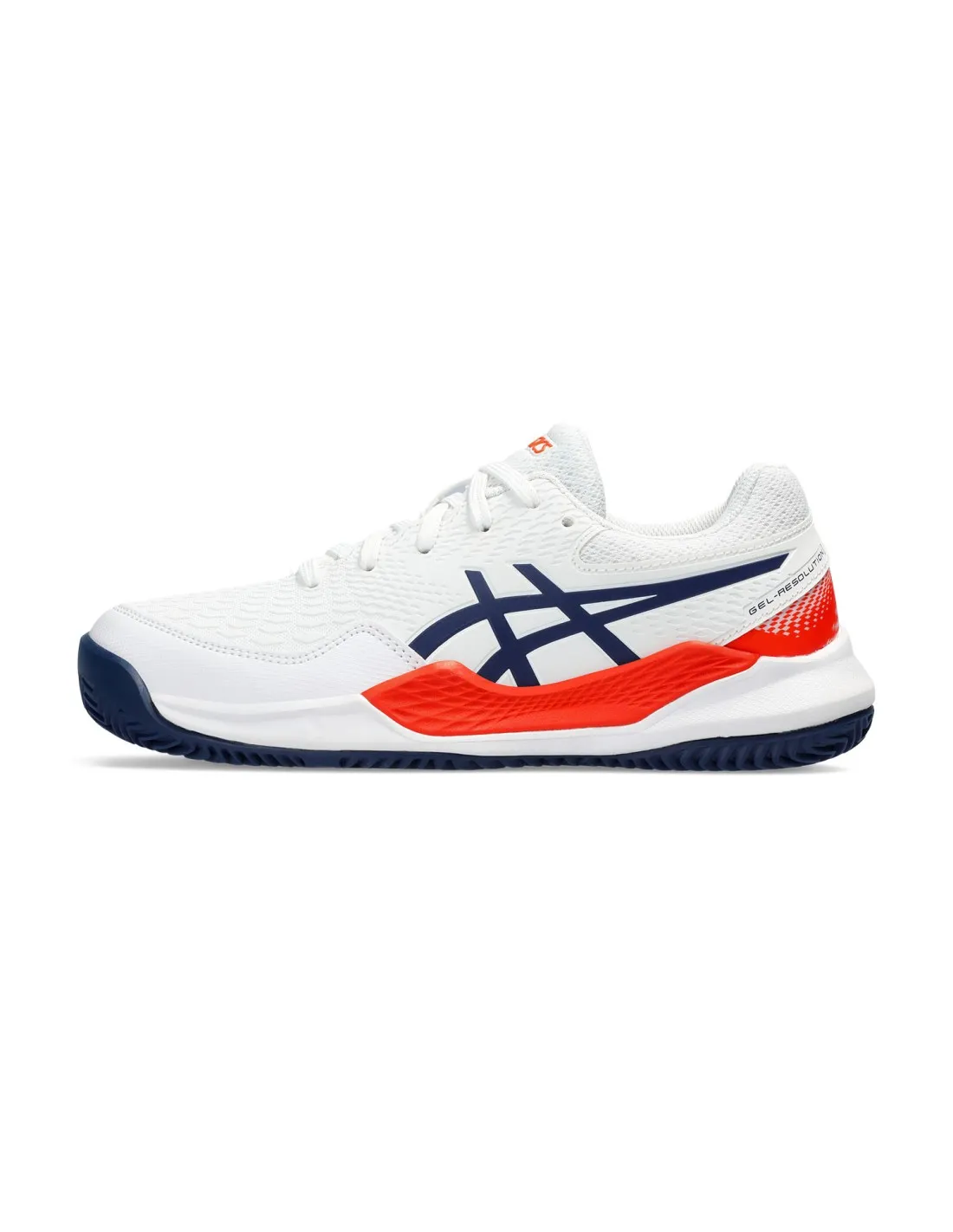 ZAPATILLAS ASICS GELRESOLUTION 9 GS CLAY 1044A068103 JUNIOR
