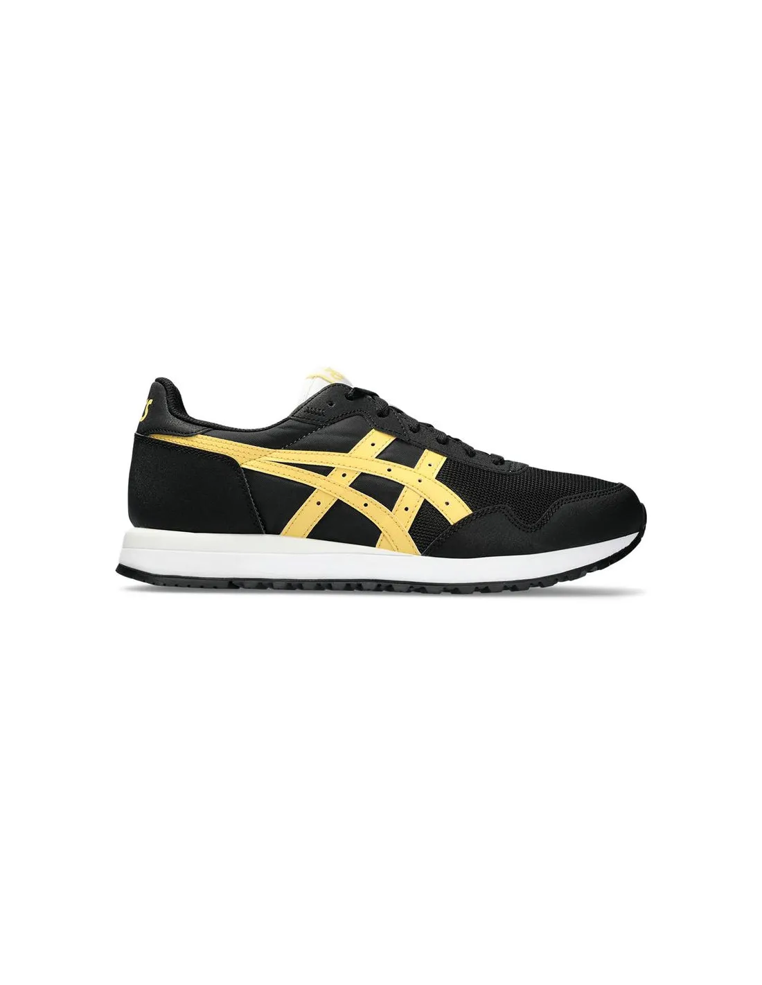 Zapatillas ASICS Tiger Runner II Hombre Negro/Amarillo