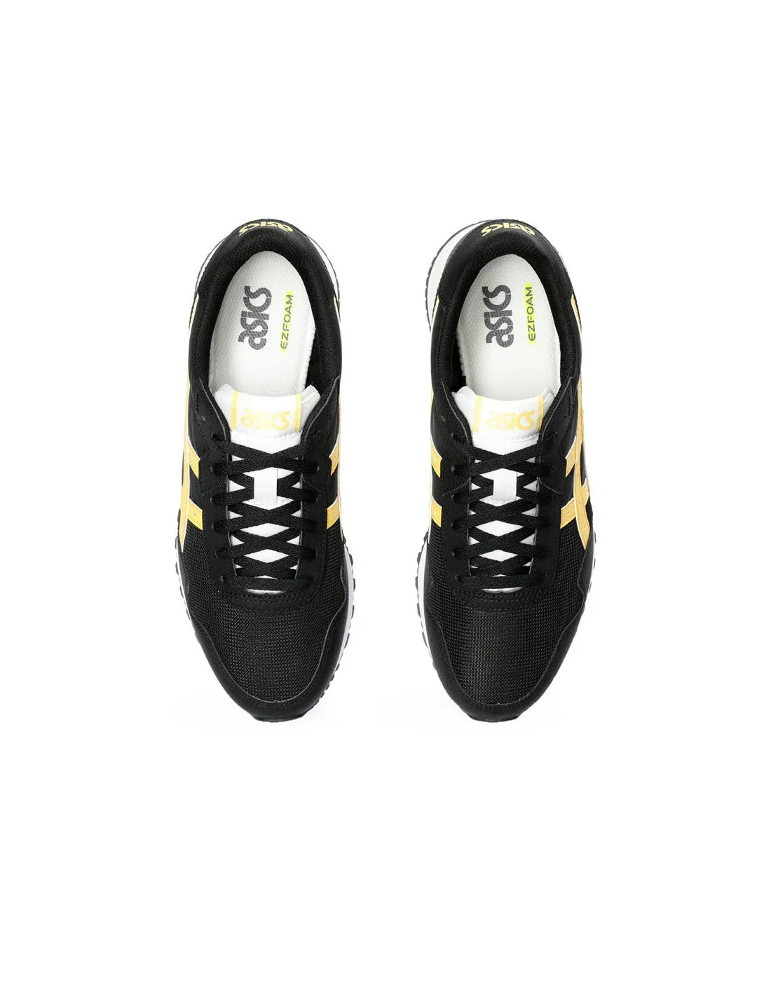 Zapatillas ASICS Tiger Runner II Hombre Negro/Amarillo