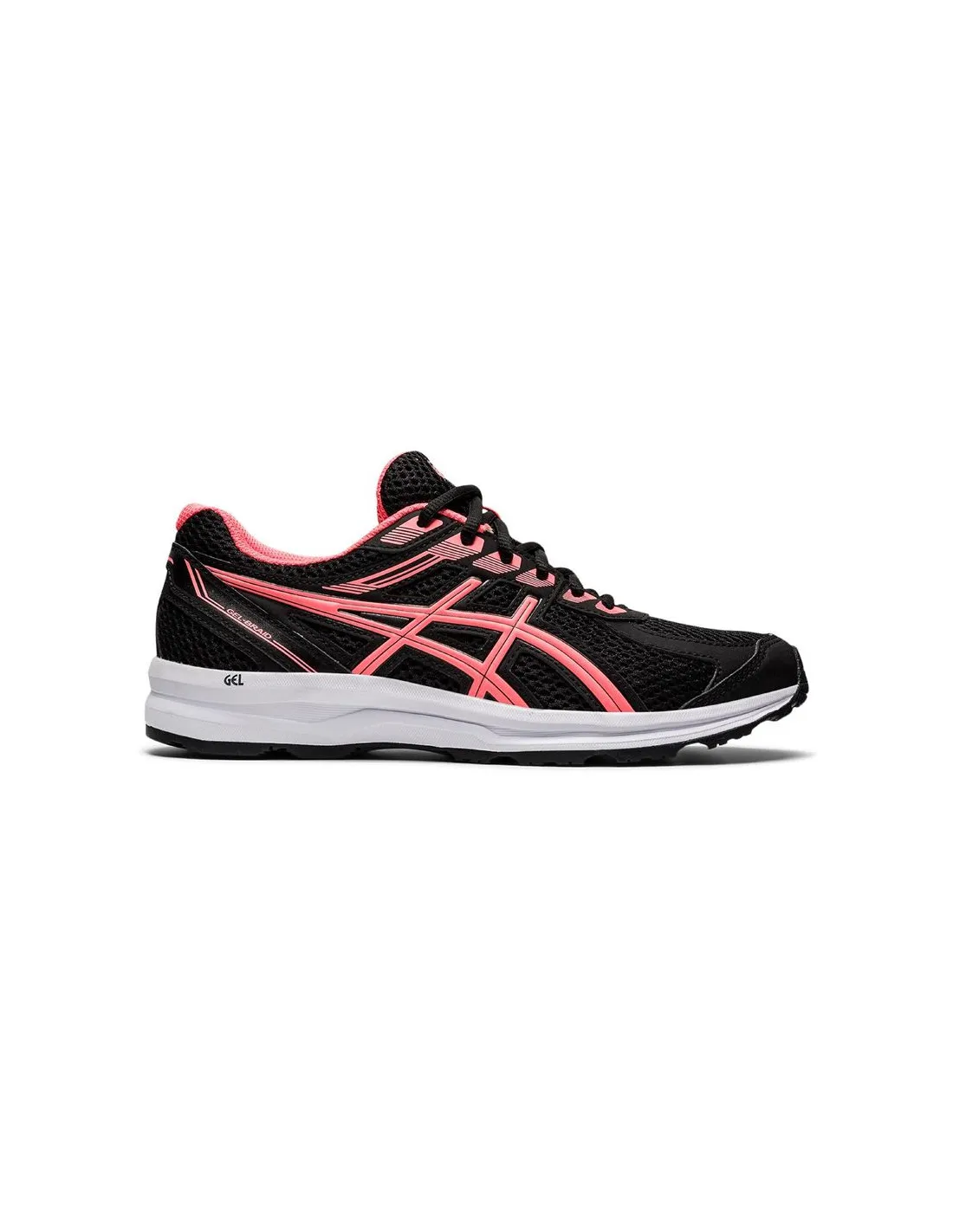 ZAPATILLAS DE RUNNING ASICS GELBRAID BLACK MUJER NEGRO/ROSA