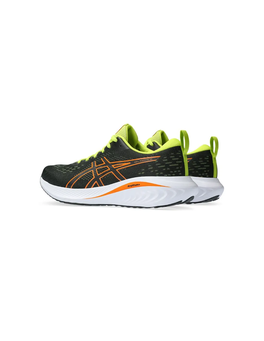 ZAPATILLAS DE RUNNING ASICS GELEXCITE 10 HOMBRE NEGRO/BRIGHT NARANJA