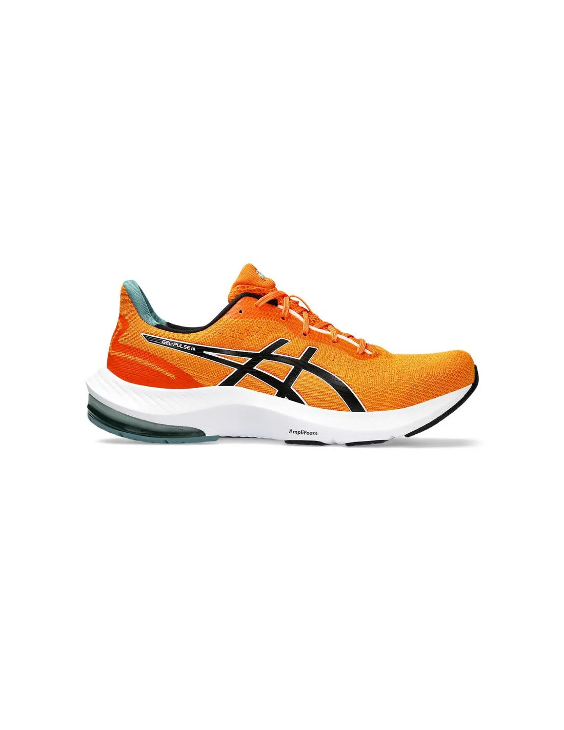 ZAPATILLAS DE RUNNING ASICS GELPULSE 14 HOMBRE BRIGHT NARANJA/NEGRO