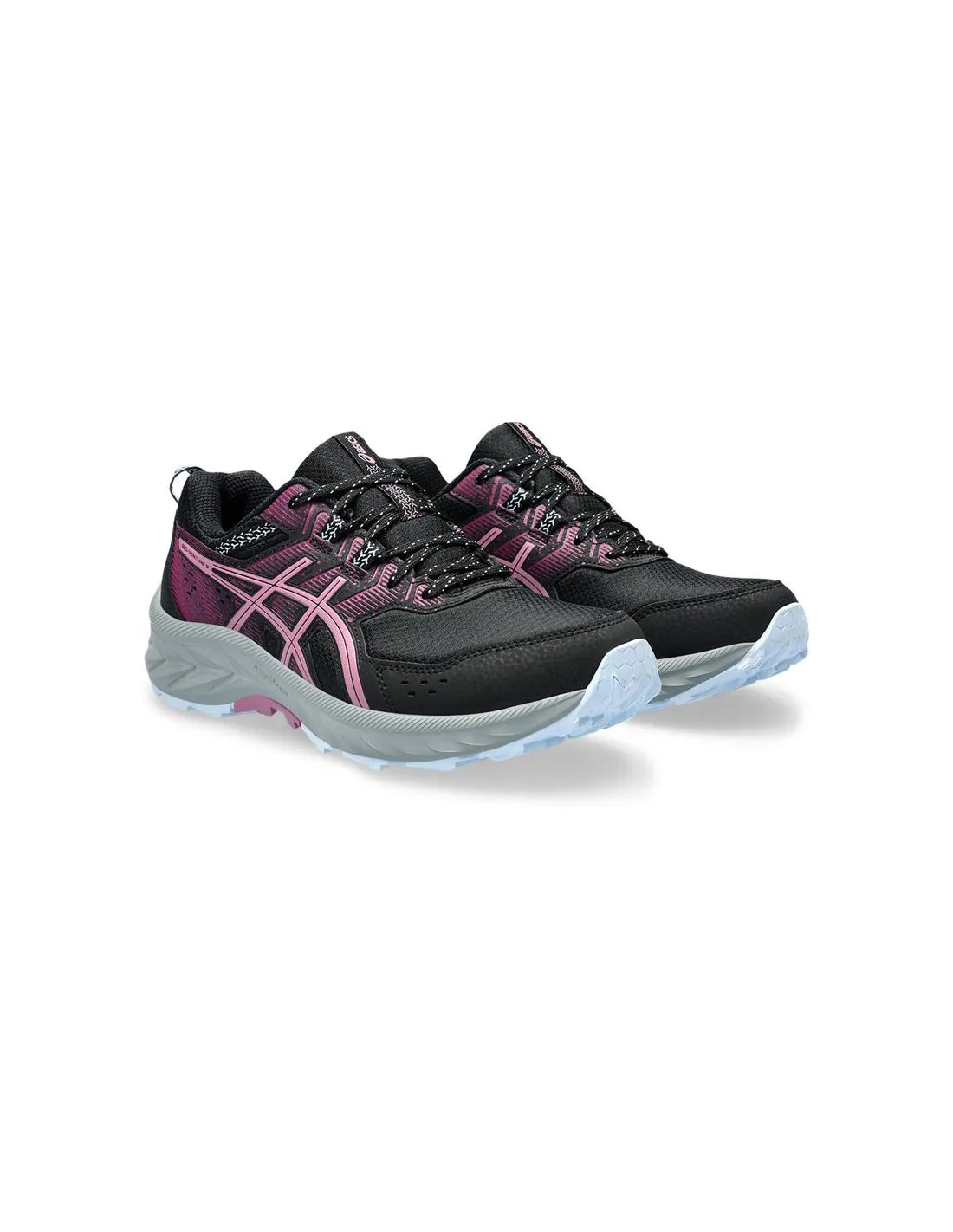 ZAPATILLAS DE RUNNING ASICS GELVENTURE 9 MUJER NEGRO/MORADO