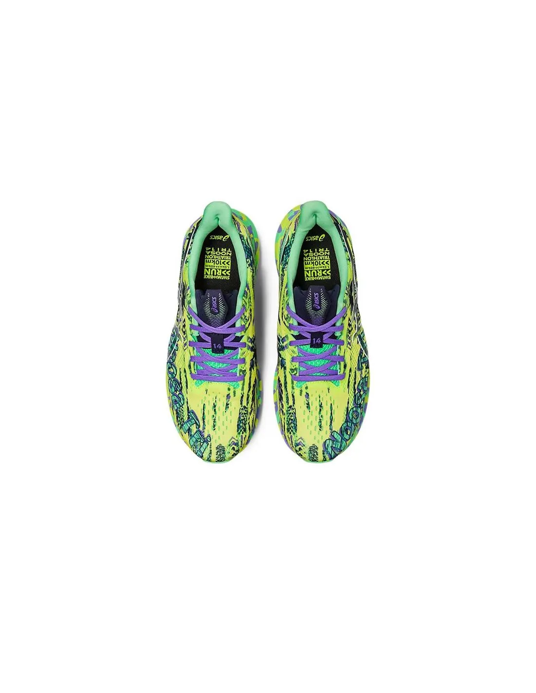 Zapatillas de Running ASICS Noosa Tri 14 Mujer Verde