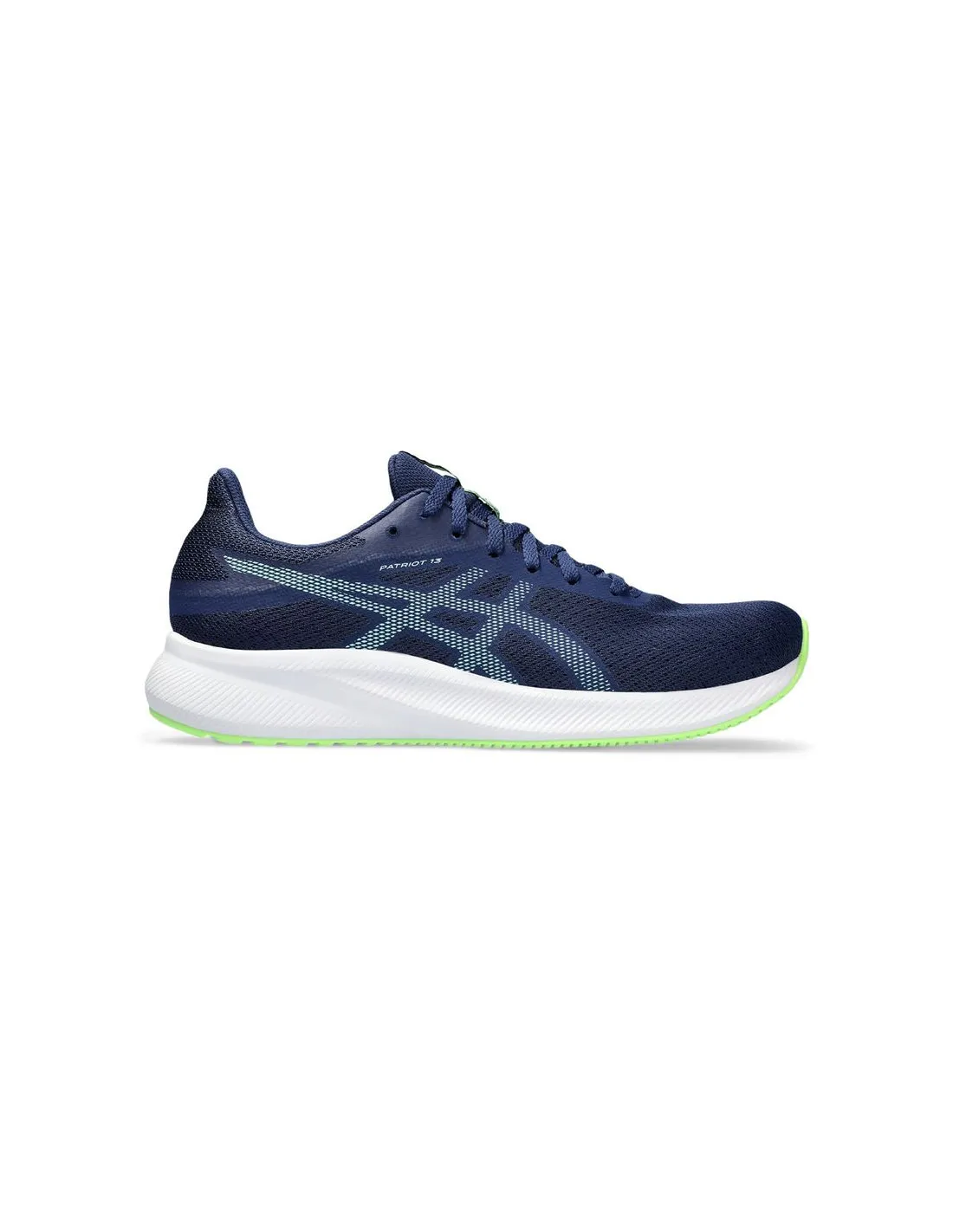 Zapatillas de Running ASICS Patriot 13 Hombre Azul/ Menta