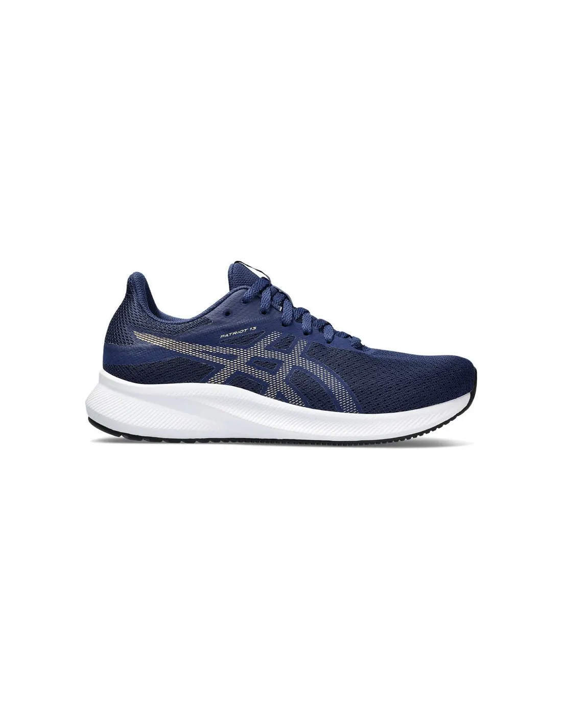 Zapatillas de Running ASICS Patriot 13 Mujer Azul/Champán