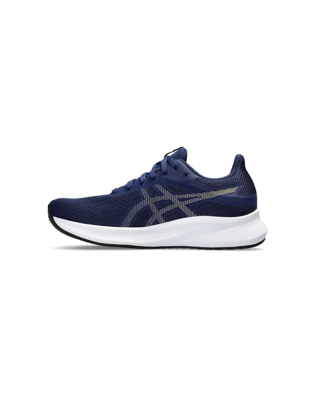 Zapatillas de Running ASICS Patriot 13 Mujer Azul/Champán