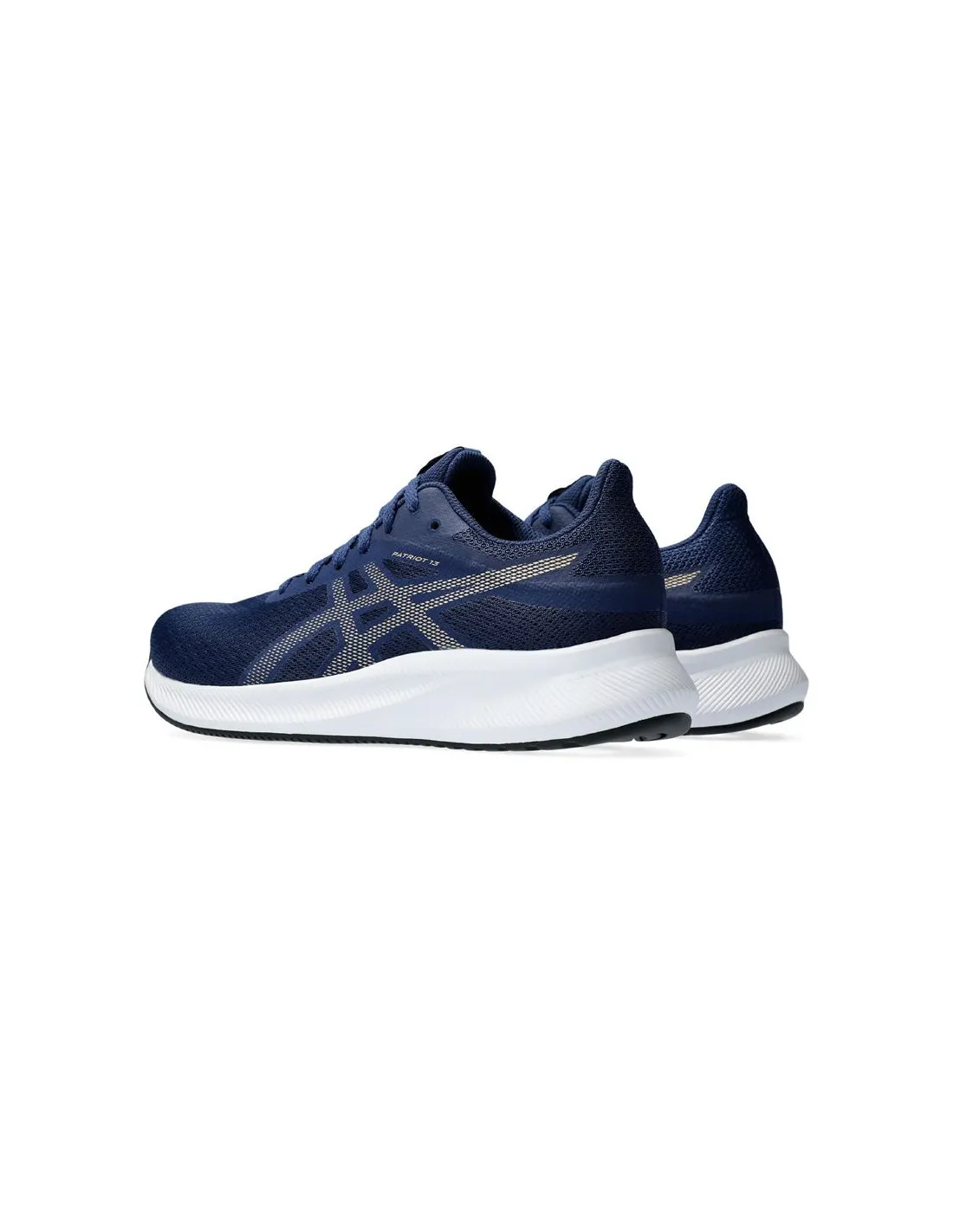 Zapatillas de Running ASICS Patriot 13 Mujer Azul/Champán