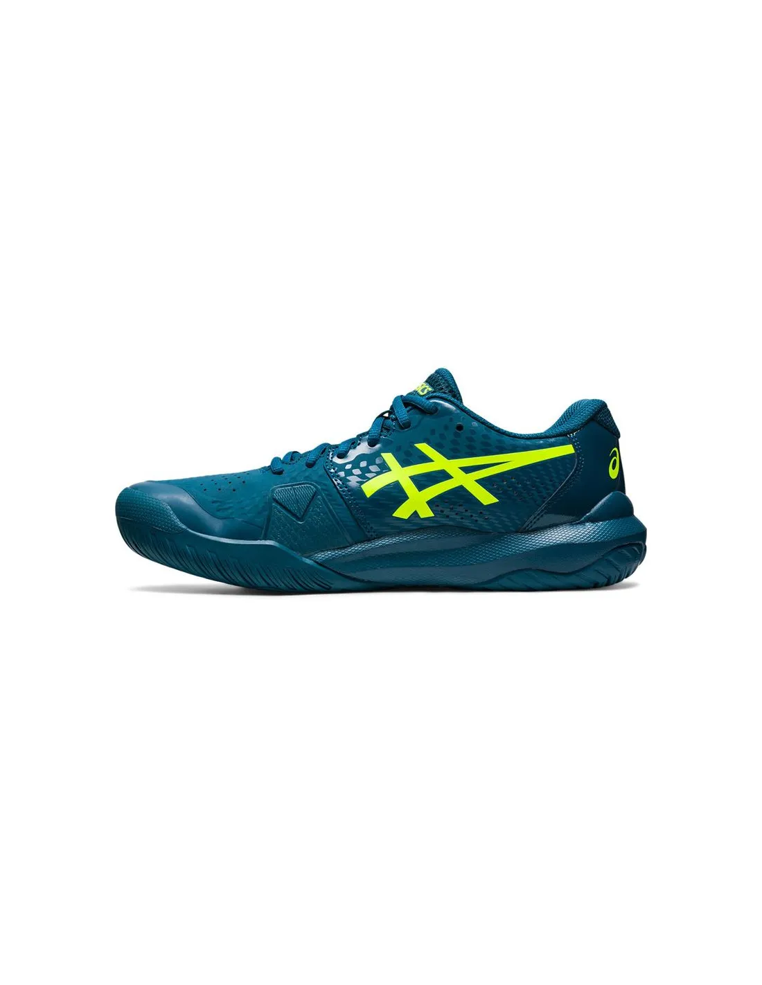 ZAPATILLAS DE TENIS ASICS GELCHALLENGER 14 HOMBRE RESTFUL TEAL/SAFETY YELLOW