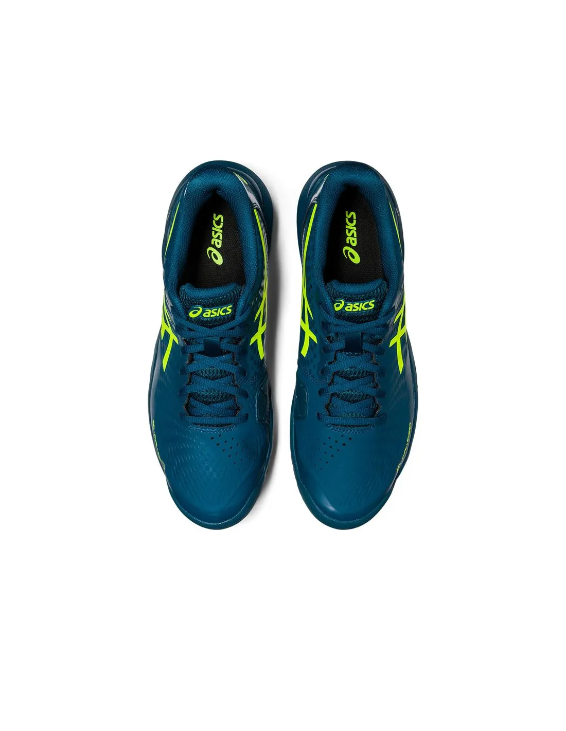 ZAPATILLAS DE TENIS ASICS GELCHALLENGER 14 HOMBRE RESTFUL TEAL/SAFETY YELLOW