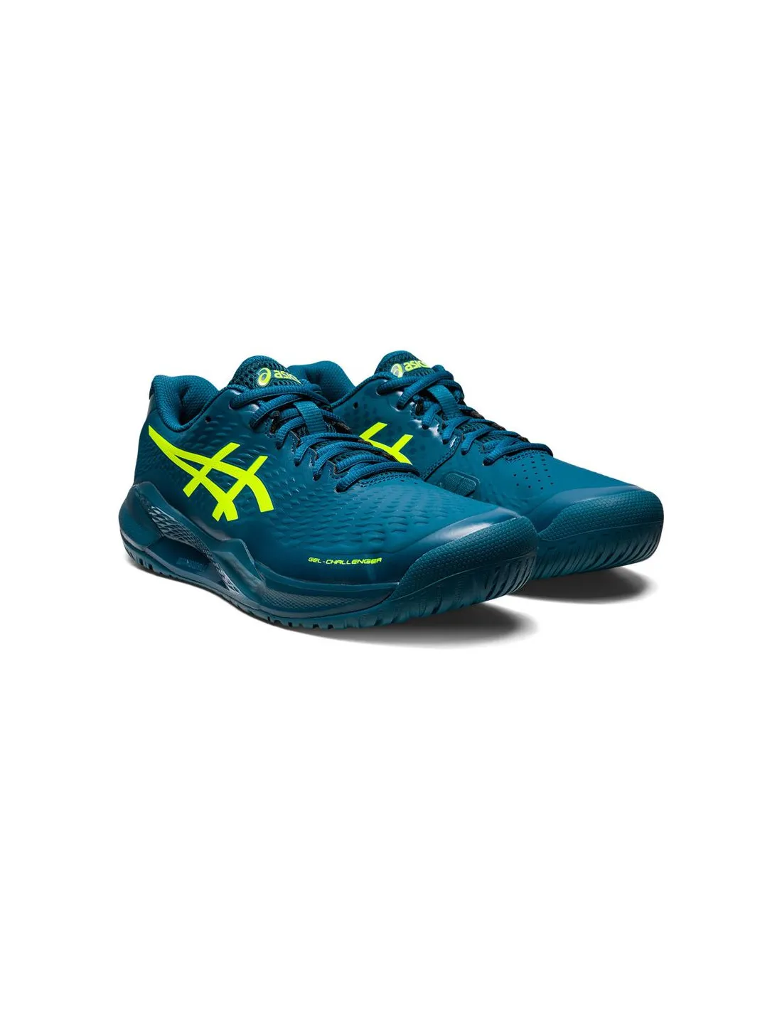 ZAPATILLAS DE TENIS ASICS GELCHALLENGER 14 HOMBRE RESTFUL TEAL/SAFETY YELLOW