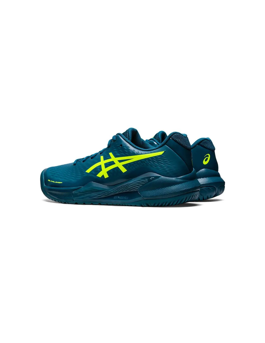 ZAPATILLAS DE TENIS ASICS GELCHALLENGER 14 HOMBRE RESTFUL TEAL/SAFETY YELLOW
